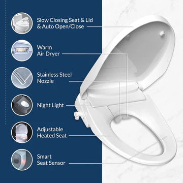 BIOBIDET Discovery DLS Bidet Seat DISCDLSE