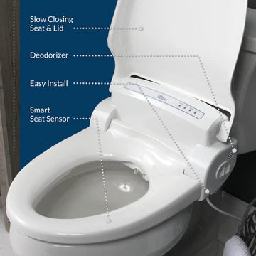 BIOBIDET BB-1000 Supreme Bidet Toilet Seat BB1000E