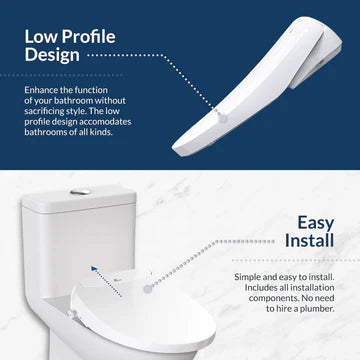 BIOBIDET Discovery DLS Bidet Seat DISCDLSE