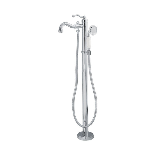 BARCLAY Lamar Freestanding Tub Filler 7932-CP