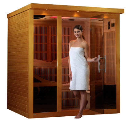 Golden Designs DYN-6996-01 Ultra Low EMF Far Infrared Sauna DYN-6996-01 Elite