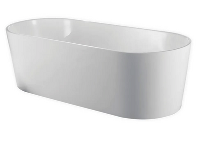 Kube Ovale White Bathtub | Ovale White Bathtub | basinandvessel