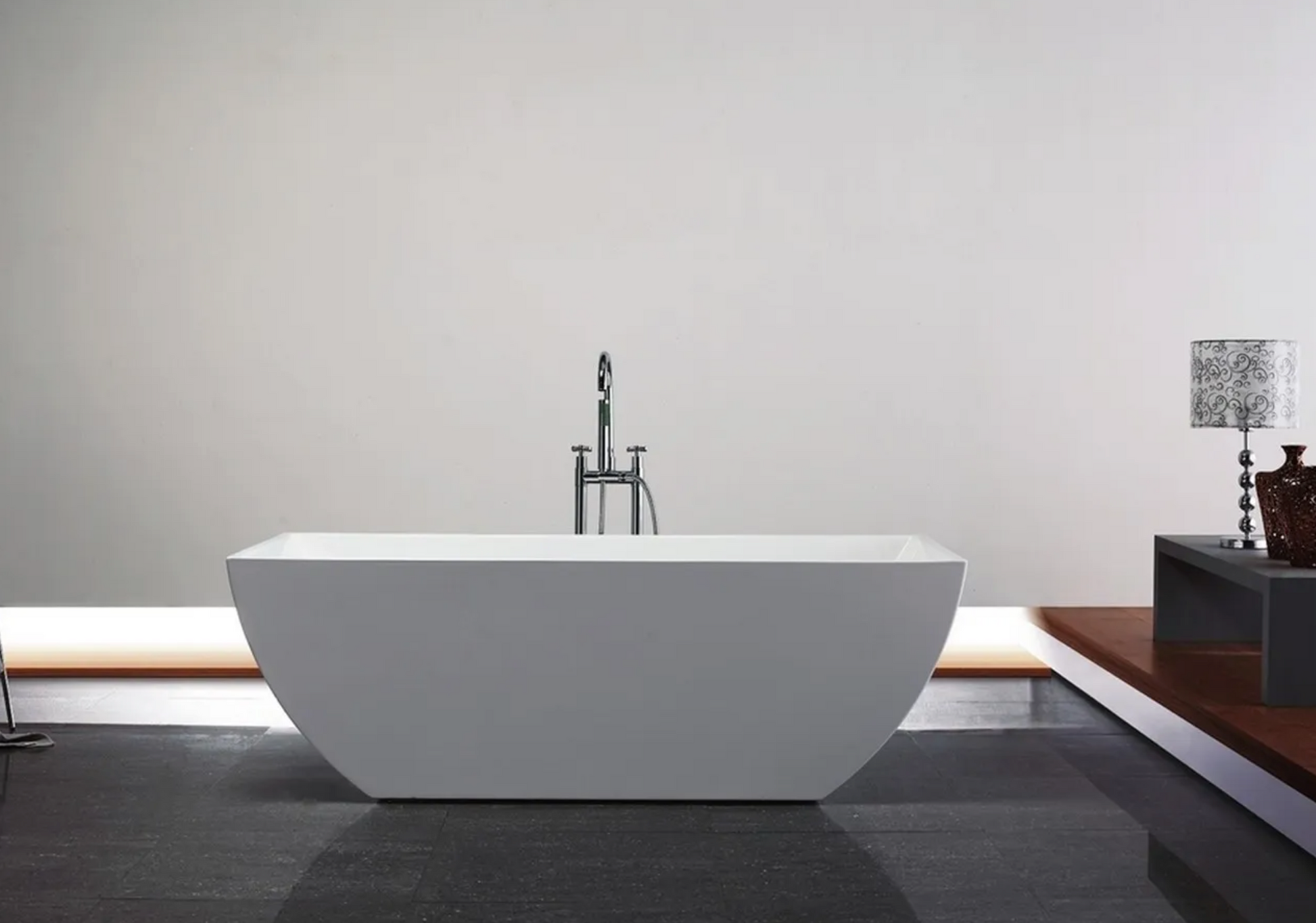 Kube Contemporanea Bathtub | Kube Freestanding Tub | basinandvessel