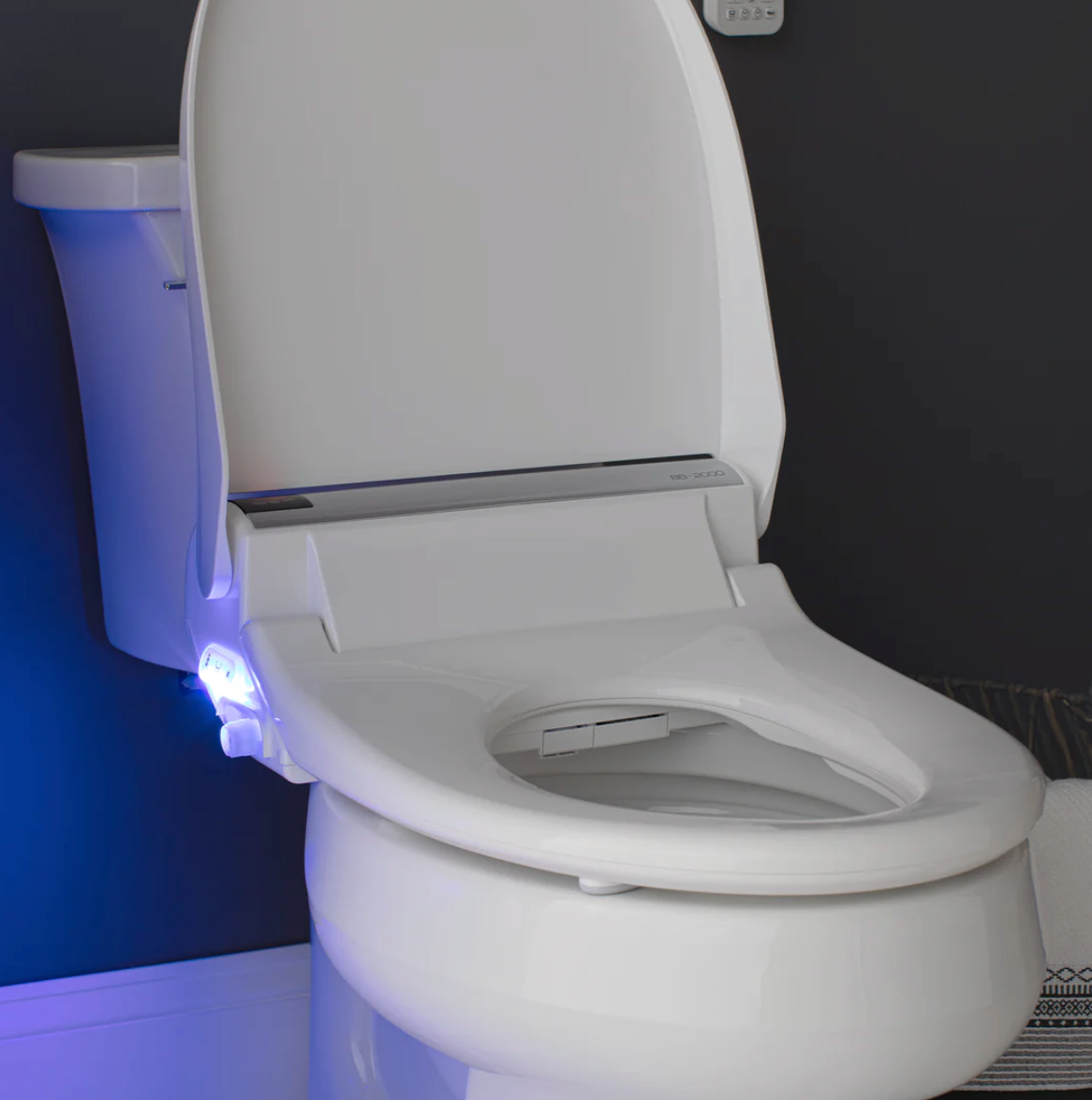 BIOBIDET BB-2000 Bidet Toilet Seat BB2000R