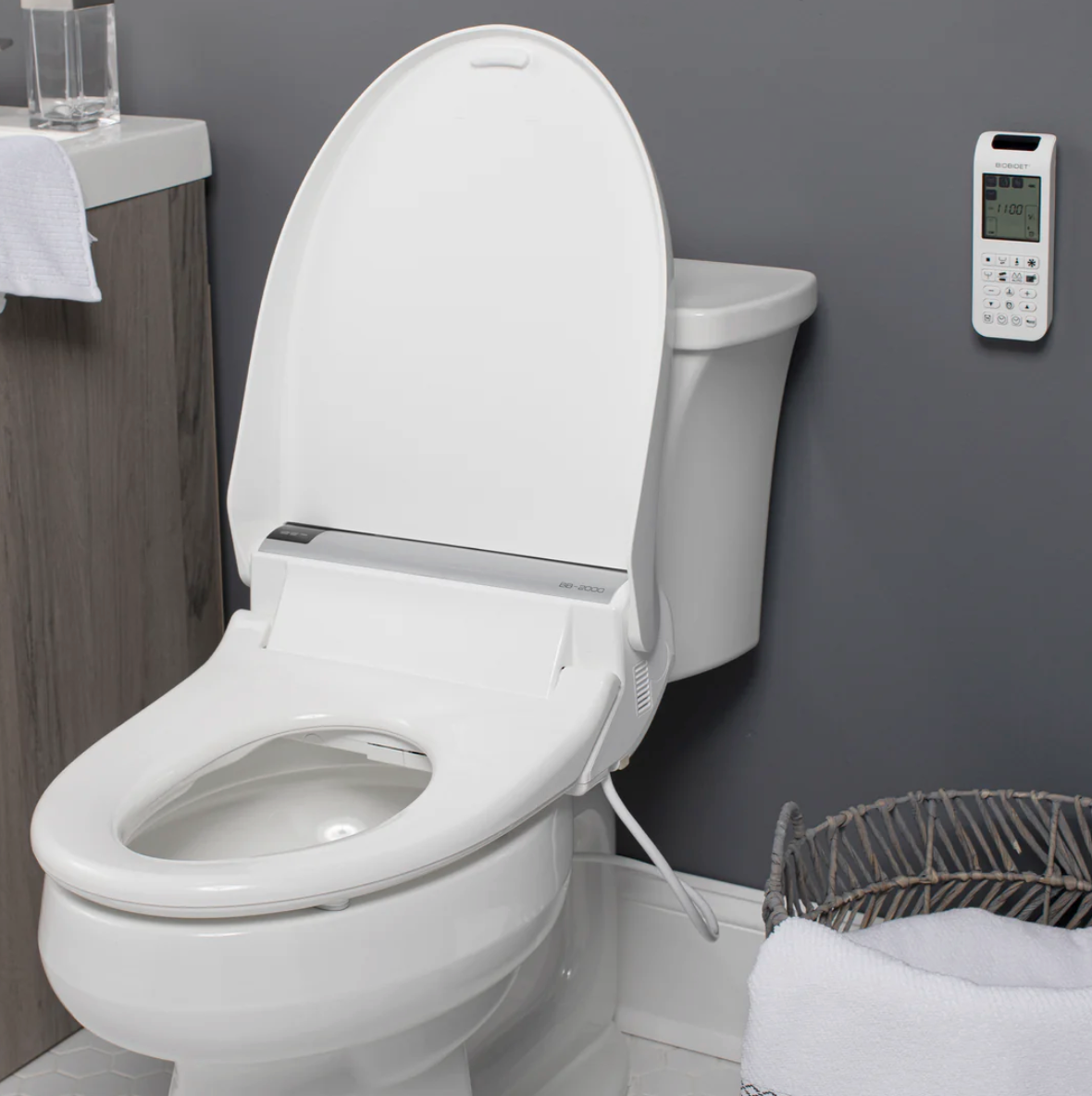 BIOBIDET BB-2000 Bidet Toilet Seat BB2000R