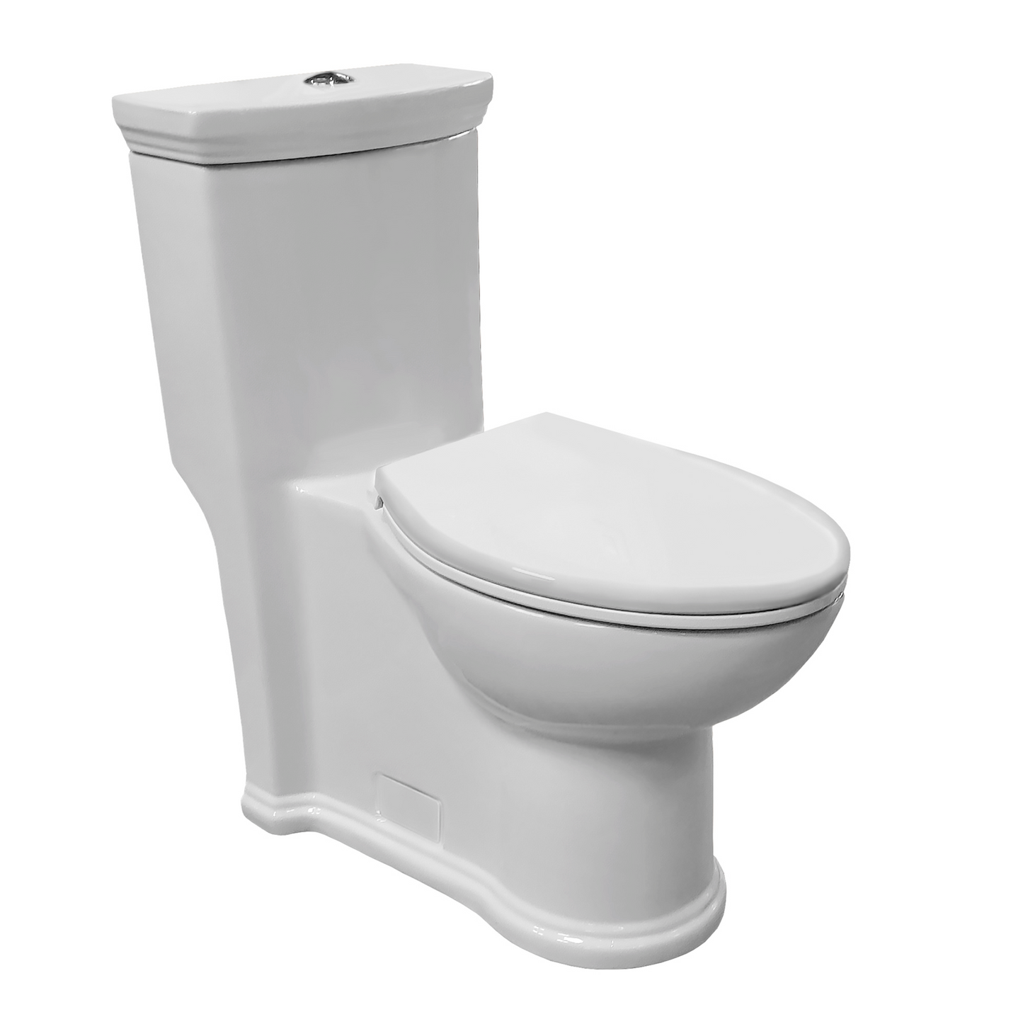 Whitehaus Magic Flush Eco-Friendly One Piece Toilet WHMFL3364-EB