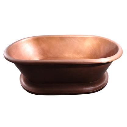 Barclay Somerset 77″ Copper Double Roll Top Tub COTDRN75B-AC