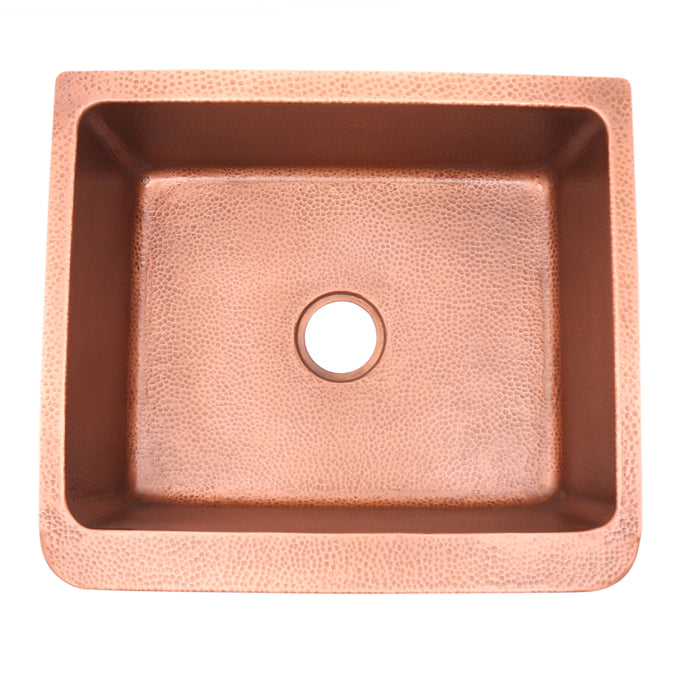 Barclay Avena Single Bowl Copper Apron-Front Sink FSCSB3112-AC