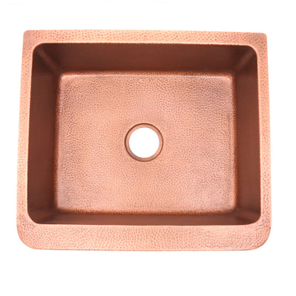 Barclay Avena Single Bowl Copper Apron-Front Sink FSCSB3112-AC