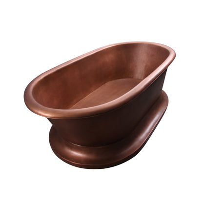 Barclay Somerset 77″ Copper Double Roll Top Tub COTDRN75B-AC