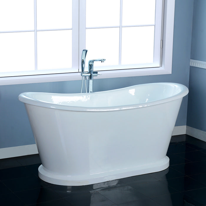 Raynor Cast Iron Bateau tub 66