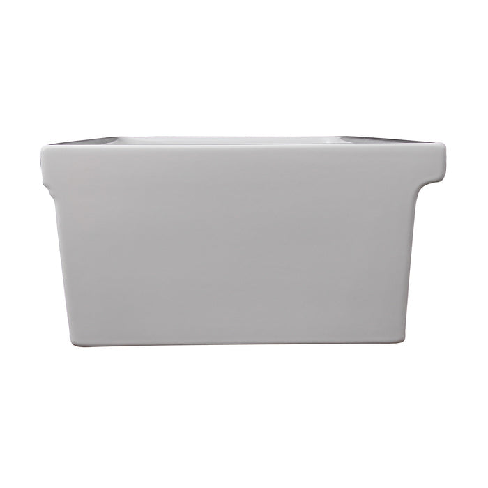 BARCLAY Hinton Single Bowl Fireclay Apron-Front Sink FSSB1004-WH