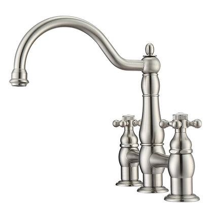 BARCLAY Cobar Lavatory Bridge Faucet LFB502-MC-BN