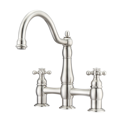 BARCLAY Cobar Lavatory Bridge Faucet LFB502-MC-BN