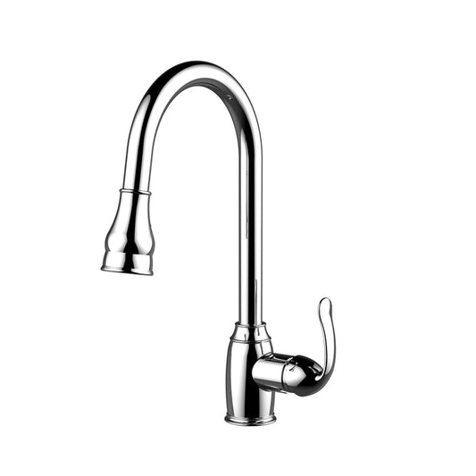 BARCLAY Bay Single Handle Kitchen Faucet with Single Handle KFS408-L4-CP