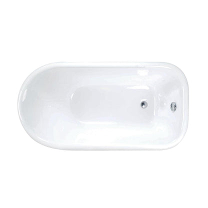 Barclay Addison 48" Cast Iron Roll Top Tub CTRH49-WH-BN