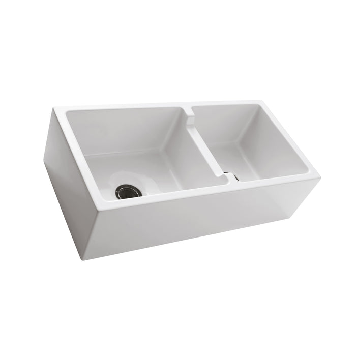 Maura 36" Double Bowl Apron-Front Sink