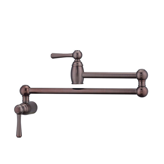 BARCLAY Dai Dual Handle Wall Mount Pot Filler KFP602-ORB Oil Rubbed Bronze