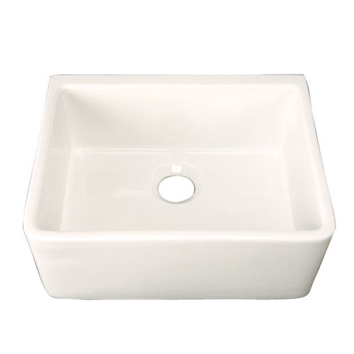 Barclay Brooke Fireclay Single Bowl Apron-Front Sink FS24-BQ