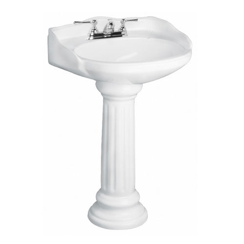 Barclay Vicki Pedestal Lavatory 3-654WH