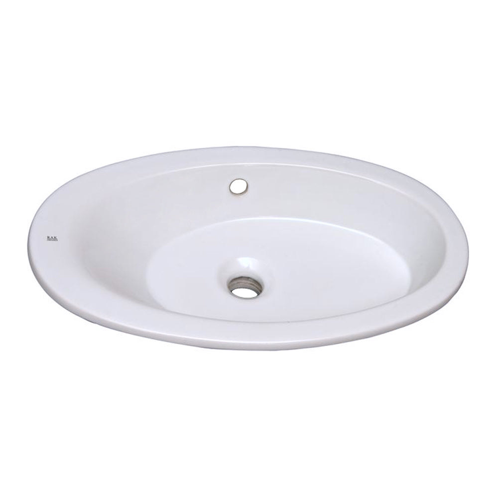 Barclay 22" Infinity Drop-In Basin 4-327WH