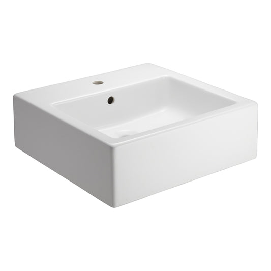 Barclay Patricia Square Vessel Sink 4-466WH