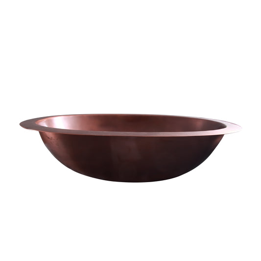 Barclay Finn 19″ Oval Copper Lavatory Bowl 7-610SAC