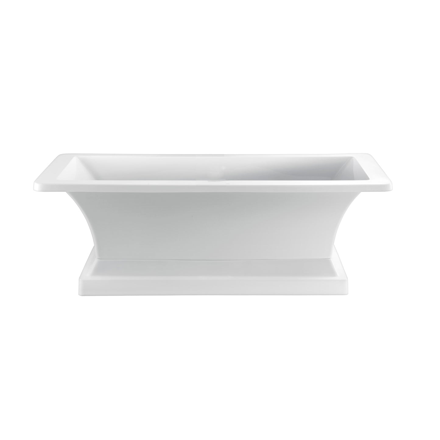 Sydney Acrylic Rect Tub w/base