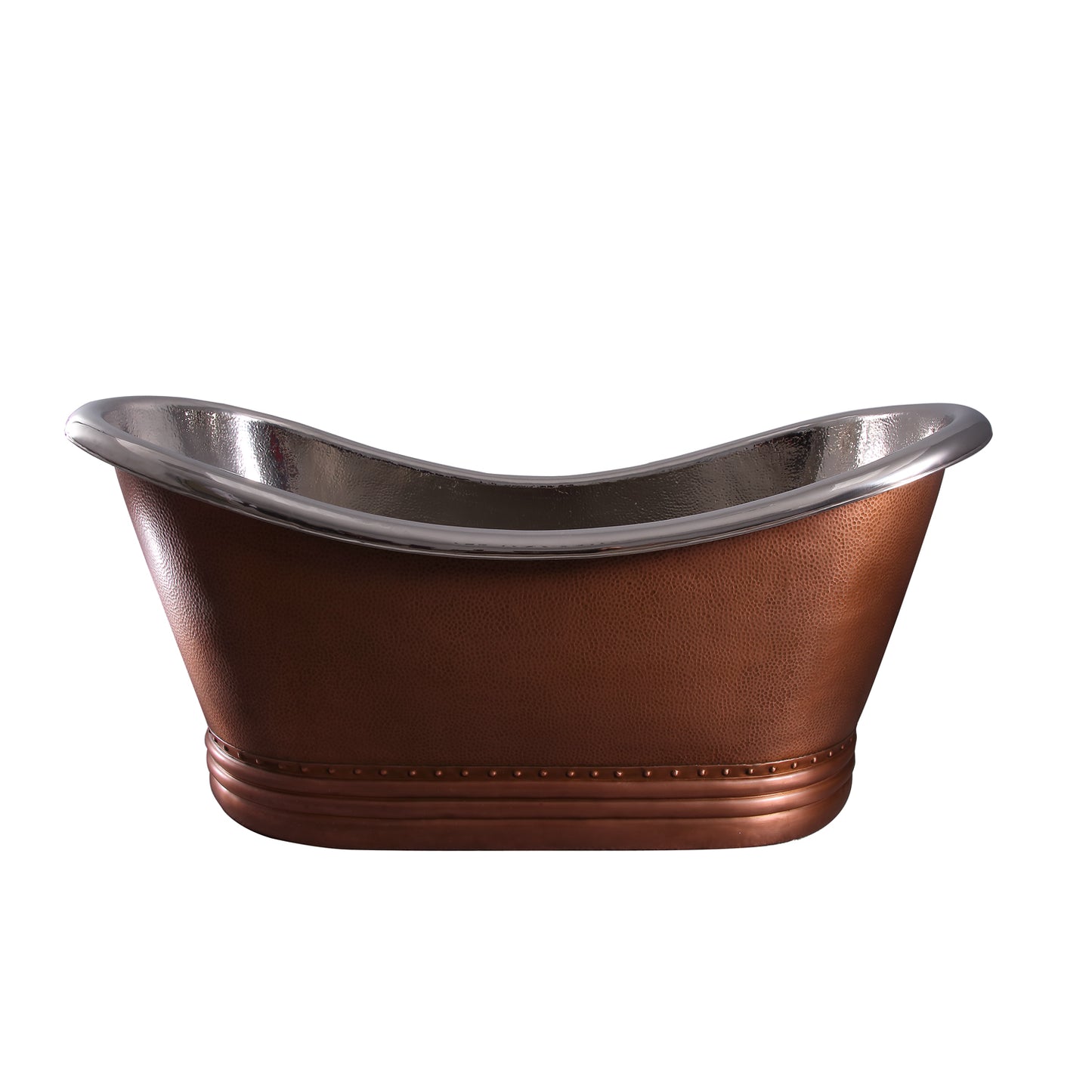 Barclay Ankara 66″ Copper Double Slipper Tub COTDSN66P-CN