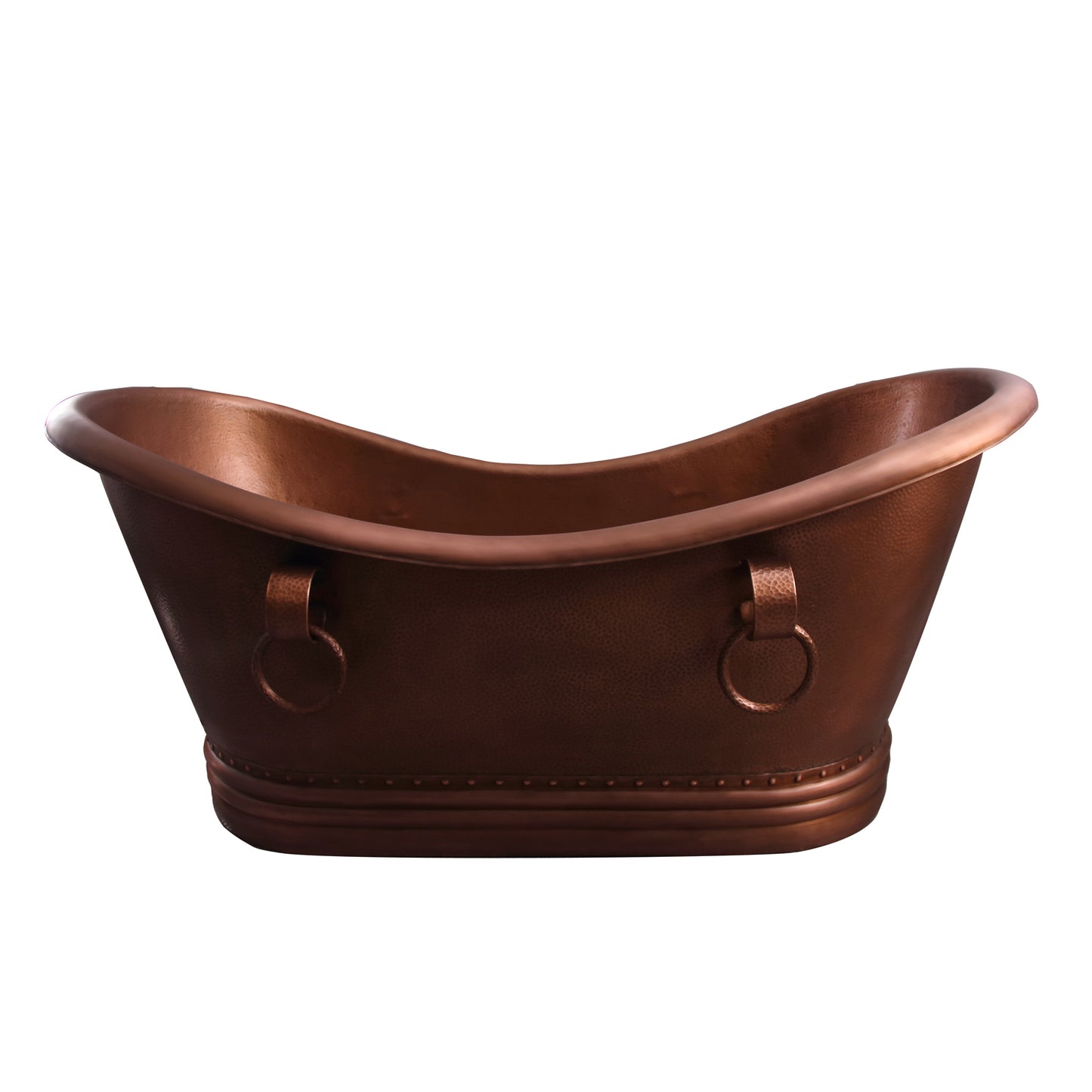 Barclay Baylis 66″ Copper Double Slipper Tub COTDSN66S-AC