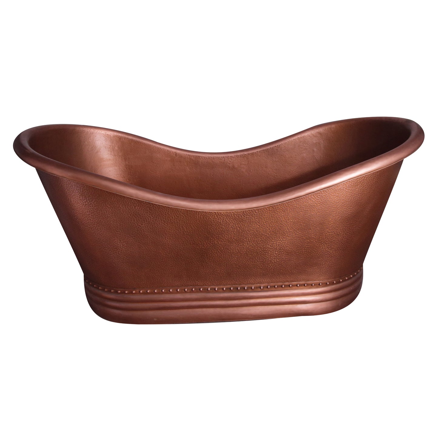 Barclay Amara 72″ Copper Double Slipper Tub COTDSN72P-AC