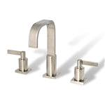 Fontana Kelowna Brushed Nickel Deck-Mounted Bathroom Sink Faucet