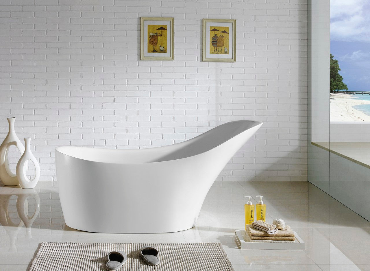 Kube Victorian 67" Free Standing Bathtub