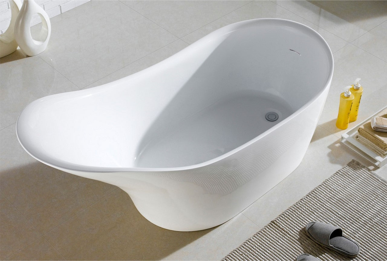 Kube Victorian 67" Free Standing Bathtub