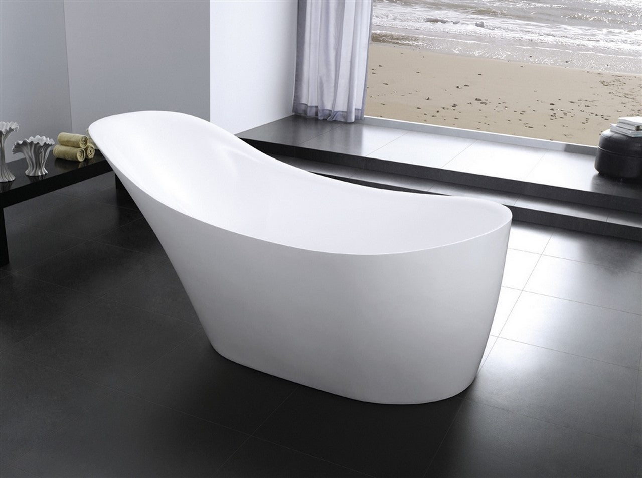 Kube Victorian 67" Free Standing Bathtub