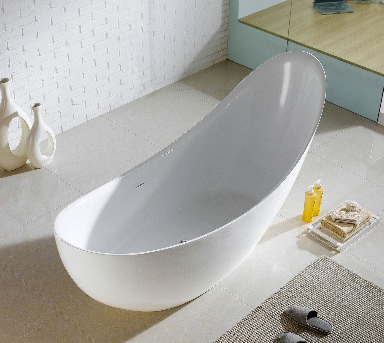 Kube Salto 81" Free Standing Bathtub DISCONTINUED