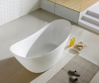 Kube Luna 68" Free Standing Bathtub