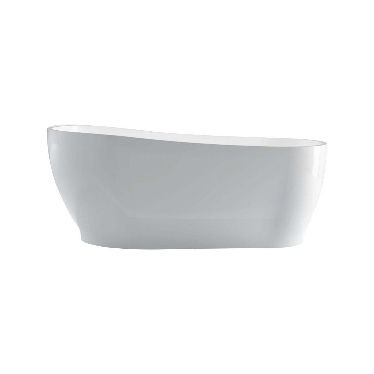 Kube Kono 67" Free Standing Bathtub