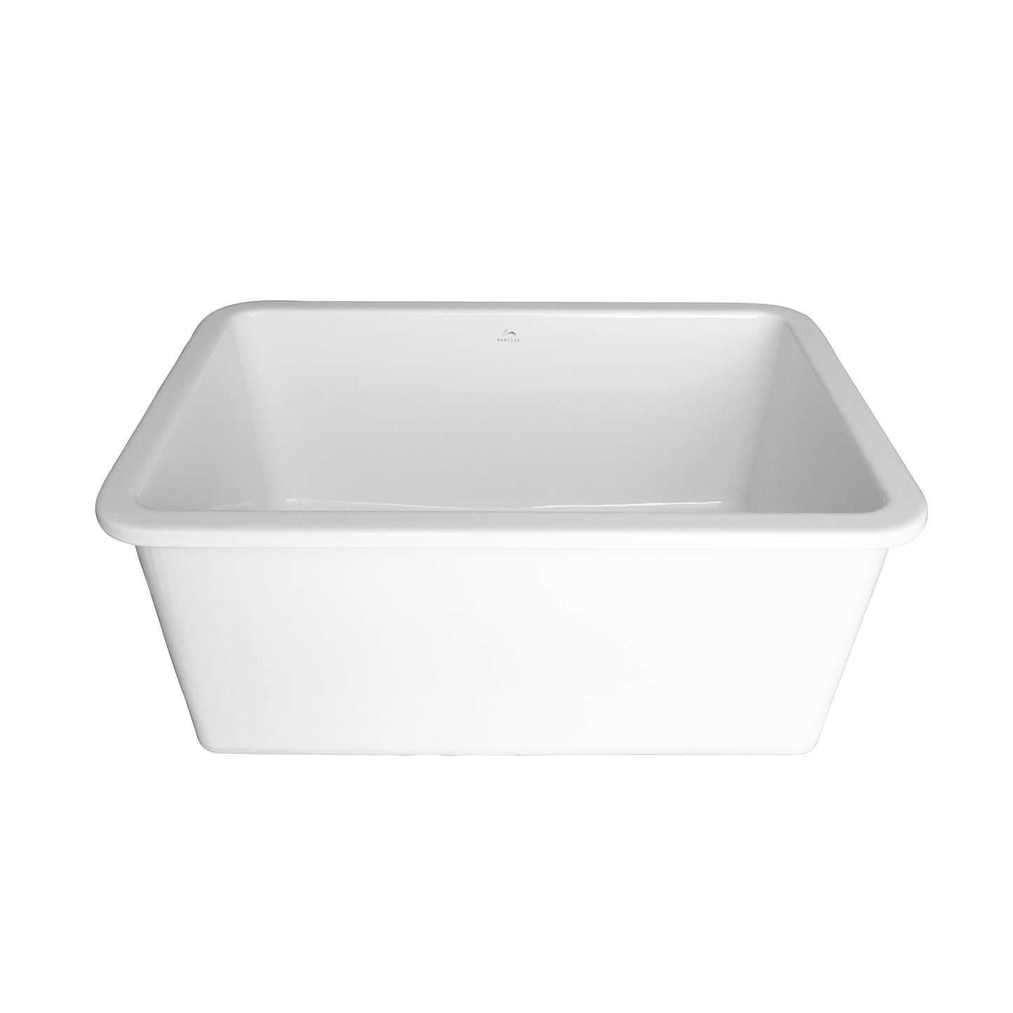 Barclay Orabella 27″ Drop-in/Undermount Fireclay Kitchen Sink&nbsp;KS27-WH