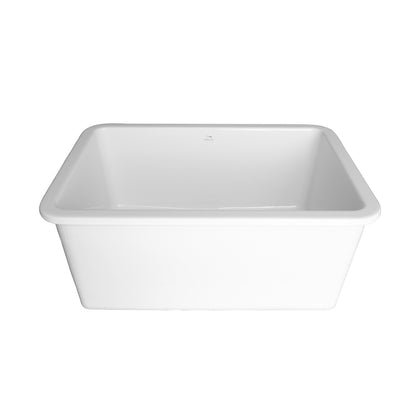 Barclay Orabella 27″ Drop-in/Undermount Fireclay Kitchen Sink&nbsp;KS27-WH