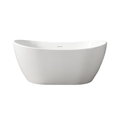 Barclay Electra 64" BARstone Freestanding Tub RTDSN64-OF-WH