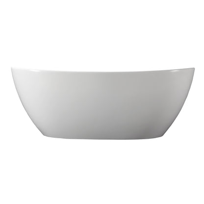 Barclay Howe 65" BARstone Freestanding Tub RTOVN64-OF-WH