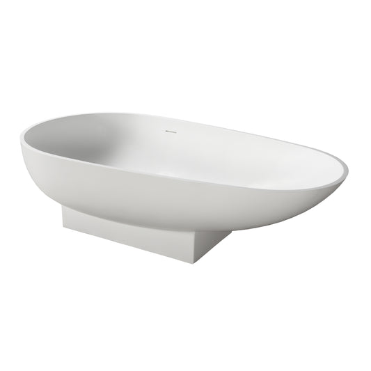 Barclay Carlyle 70" BARstone Freestanding Tub RTOVN70-OF-WH