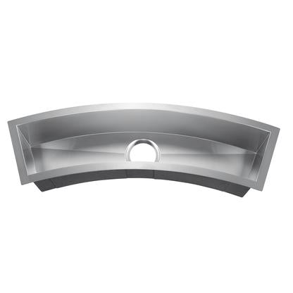 Barclay 33 Wolcott Zero Radius Stainless Steel Prep Sink